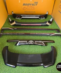 Nexter Bodykit for Yaris Cross (Matte Black with silver and red line) - Image 9