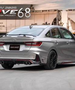 Alternative view of Drive68 V2 Bodykit for TOYOTA YARIS ATIV 2025 (COLOR)