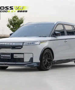 Macross V4 Bodykit for JAECOO J5 (BLACK WITH SILVER LINE COLOR)