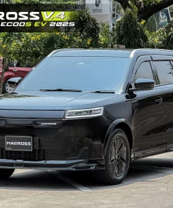 Macross V4 Bodykit for JAECOO J5 (BLACK WITH SILVER LINE COLOR) - Image 5