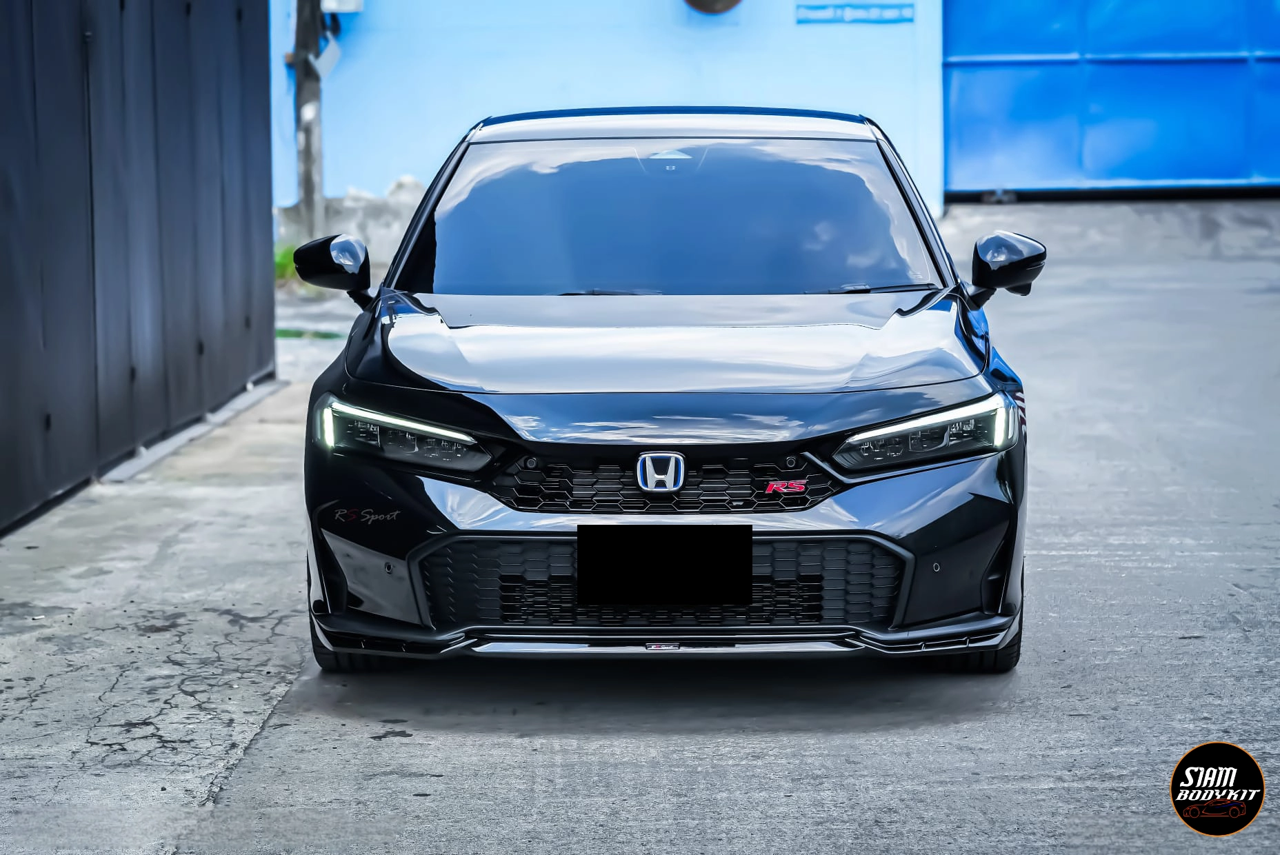 DAMP RS Bodykit for Honda Civic FE 2026 MINOR CHANGE RS MODEL (Glossy Black)